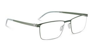 Etnia Barcelona BYTE 560 in Grün 56/17 Vollrand mit Federscharnier