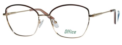 Skandinavian Frames OF-8474 C4 mit Federscharnier in Gold/Bordeaux