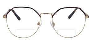 "FRAUKE" Bifokalbrille aus Metall mit...