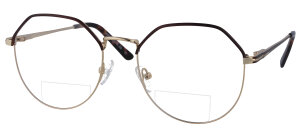 "FRAUKE" Bifokalbrille aus Metall mit...