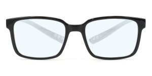 Montana Blaulichtfilter-Lesebrille MNR2 in Schwarz - mit Federscharnier und Nackenhalter aus hochwertigem Kunststoff