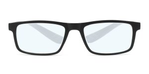 Blaulichtfilter-Lesebrille Montana MNR3 in Schwarz - mit Federscharnier und Nackenhalter aus hochwertigem Kunststoff