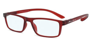 Blaulichtfilter-Lesebrille Montana MNR3C in Rot - mit...