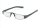 Stilvolle Porsche Design P8801 Lesebrille aus hochwertigem Edelstahl in zeitloser Form Schwarz-Graugrün + 3,00 dpt