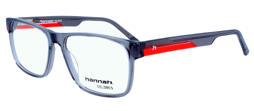 Sportliche Herren-Brillenfassung Hannah Colores HA6922 001 in Transparent