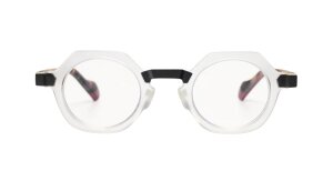 Leichte Design-Lesebrille Yessi mit transparenter Front...