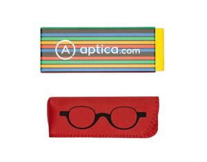 Stilvolle Look-Over-Lesebrille Bridge Panto Rainbow im Multicolor-Design