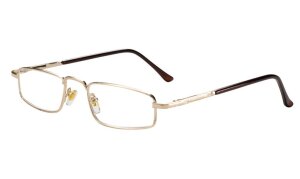 Traditionelle goldene Lesebrille /-hilfe SPENCER mit...