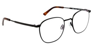 JustMILO coole Jugendbrille JMM10 aus Metall in Schwarz...