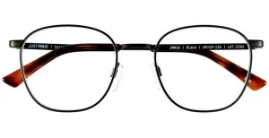 JustMILO coole Jugendbrille JMM10 aus Metall in Schwarz...