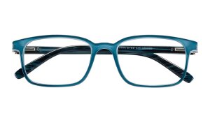 Markante blaue Lesebrille /-hilfe VENICE mit Einsteckbeutel