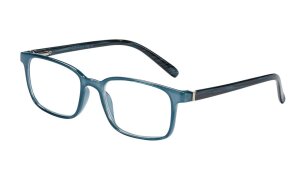 Markante blaue Lesebrille /-hilfe VENICE mit Einsteckbeutel