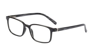 Markante schwarze Lesebrille /-hilfe VENICE mit...