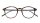 Victoria Collection MILANO Lesebrille im klassischen Panto-Design und Havanna-Grau