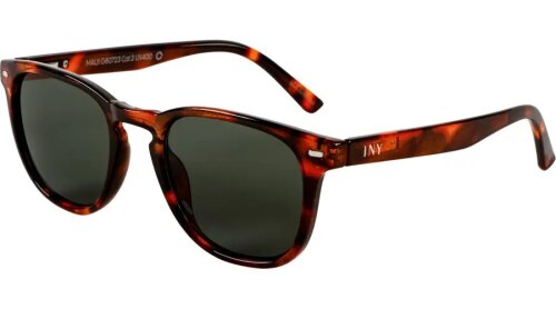 Schöne Sonnenbrille MAUI in Havanna aus recyceltem Kunststoff inkl. Zubehör