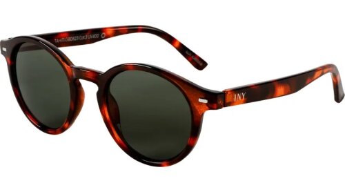 Schöne Sonnenbrille TAHITI in Havanna aus recyceltem Kunststoff inkl. Zubehör