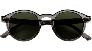 Schöne Sonnenbrille TAHITI in Grau aus recyceltem...