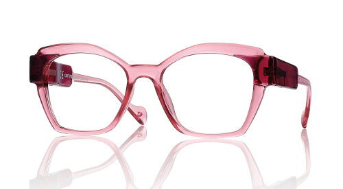 Stylische Kunststoff-Fertiglesebrille  Marion in Rose