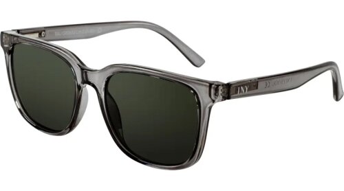 Schöne Sonnenbrille BALI in Grau aus recyceltem Kunststoff inkl. Zubehör