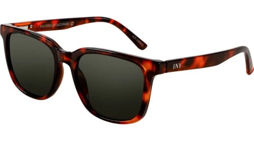 Schöne Sonnenbrille BALI in Havanna aus recyceltem Kunststoff inkl. Zubehör