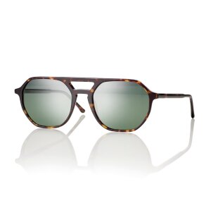 Moderne Acetat-Sonnenbrille S066454 in Schildpatt -...