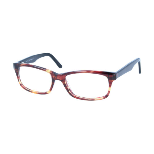 Braune Kunststoff-Komplettbrille BIRTE aus robustem Acetat mit individueller Sehstärke