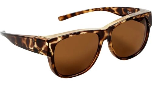 Polarisierende Überbrille / Sonnenbrille Dublin in Havanna mit 100 % UV-Schutz