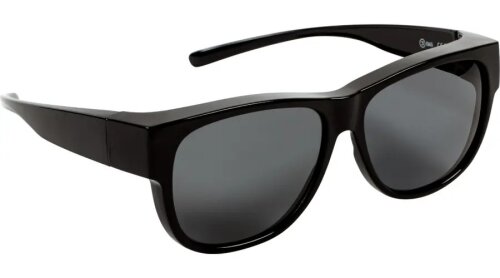 Polarisierende Überbrille / Sonnenbrille Dublin in Schwarz mit 100 % UV-Schutz