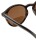 Polarisierte Bifokal Lese-Sonnenbrille Panda Sun Gwen in elegantem Bambusbraun