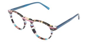 Heyelander ARRA – Runde Acetat-Vollrandbrille in...