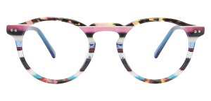 Heyelander ARRA – Runde Acetat-Vollrandbrille in...