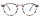 Heyelander ARRA – Runde Acetat-Vollrandbrille in Multicolor Streifenoptik