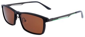 POINT Nylor Edelstahlbrille mit Night-Vision- und Sonnenclip