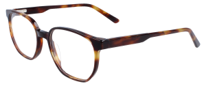 Leichte Havanna-Brille mit Sonnenclip
