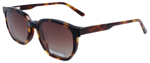 Leichte Havanna-Brille mit Sonnenclip