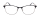 Metallbrille mit polarisiertem Sonnenclip