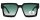 Extravagante Montana Eyewear Sonnenbrille MP175B aus Kunststoff in Schwarz Glänzend mit G15 verlaufendem Glas