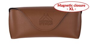 Extravagante Montana Eyewear Sonnenbrille MP175C aus Kunststoff in Havanna mit braun verlaufendem Glas