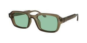 SUNRAY Sonnenbrille mit trendigem Kunststoffrahmen und hellgrünen Gläsern