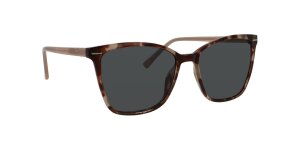 Sonnenbrille SUNRAY aus Kunststoff in Havanna - Rose mit...