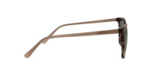 Sonnenbrille SUNRAY aus Kunststoff in Havanna - Rose mit grau getönten Gläsern