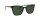 Sonnenbrille SUNRAY aus Kunststoff in Schwarz/Havanna-Rose mit grün getönten Gläsern