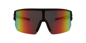 Schwarze Sonnenbrille / Sportbrille von SUNRAY  mit bunt...