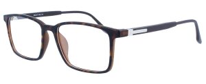 Komplettbrille SVEN aus TR90-Material in Havanna...