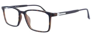 Komplettbrille SVEN aus TR90-Material in Havanna...