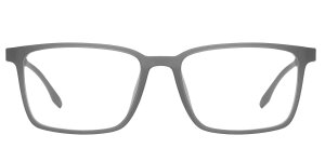 Graue Komplettbrille SVEN aus TR90-Material wahlweise mit...