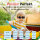 Mausito The Hippie Kinder Sonnenbrille - 2-5 Jahre - Stone Blue – Flexibel, UV400 & BPA-frei