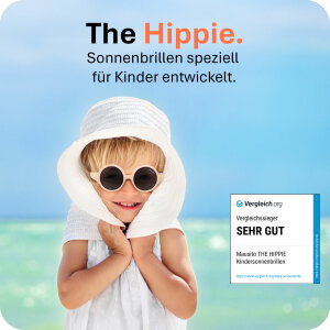 Mausito The Hippie Kinder Sonnenbrille - 6-24 Monate - Rose – Flexibel, UV400 & BPA-frei