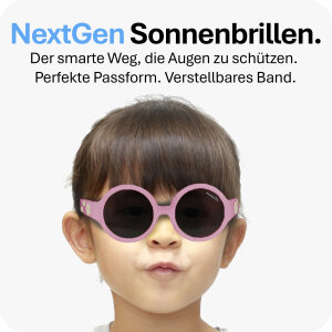 Mausito The Hippie Kinder Sonnenbrille - 6-24 Monate - Rose – Flexibel, UV400 & BPA-frei