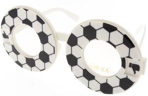 Lustige Fußballbrille mit Zahlen- und...